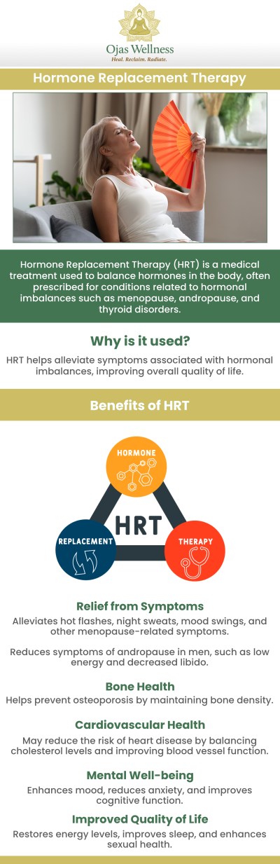 At Ojas Wellness in Glendale, CA, Dr. Atousa Mahdavi, D.C., Q.M.E., B.C.I.M., A.H.P., utilizes functional medicine to restore hormonal balance using natural therapies. Whether you are dealing with symptoms of hormone imbalance such as fatigue, mood swings, or weight gain, functional medicine addresses the root causes by considering factors like diet, lifestyle, and stress levels. This holistic approach helps optimize your hormone levels and supports overall vitality. For more information, contact us today or book an appointment online. We are conveniently located at 411 N Central Ave #110 Glendale, CA 91203.